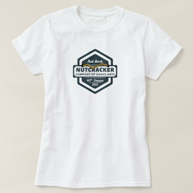 CODA Nutcracker Beach Badge T-Shirt (Design Front)