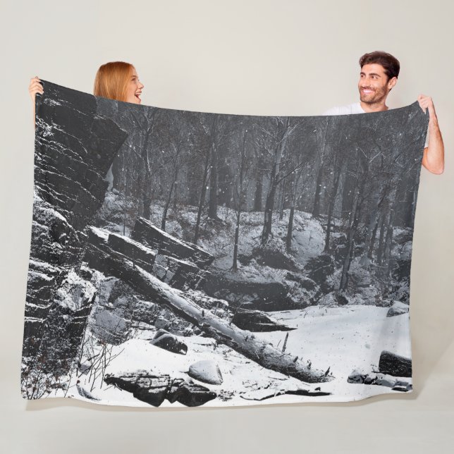 Coda (Winter) Fleece Blanket (In Situ)