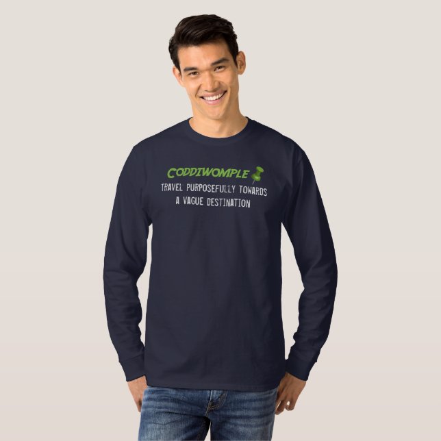Coddiwomple Man T-Shirt (Front Full)
