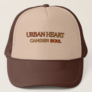 CODE 08102, URBAN HEART Brown Tan Women's Trucker Hat