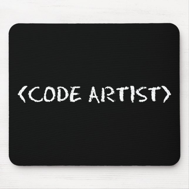 CODE ARTIST MOUSE MAT (Front)