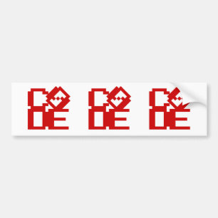 CODE BUMPER STICKER