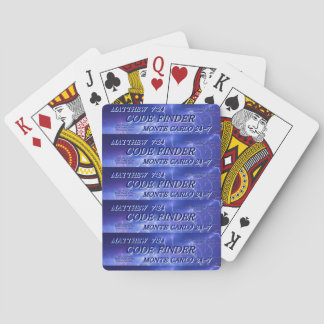 Code Finder : Playing cards