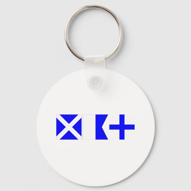 Code Flag Max Key Ring (Front)