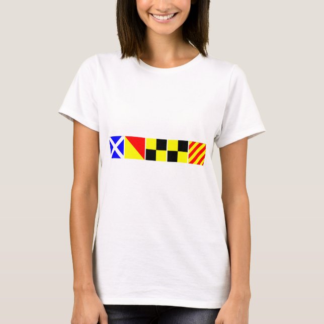 Code Flag Molly T-Shirt (Front)