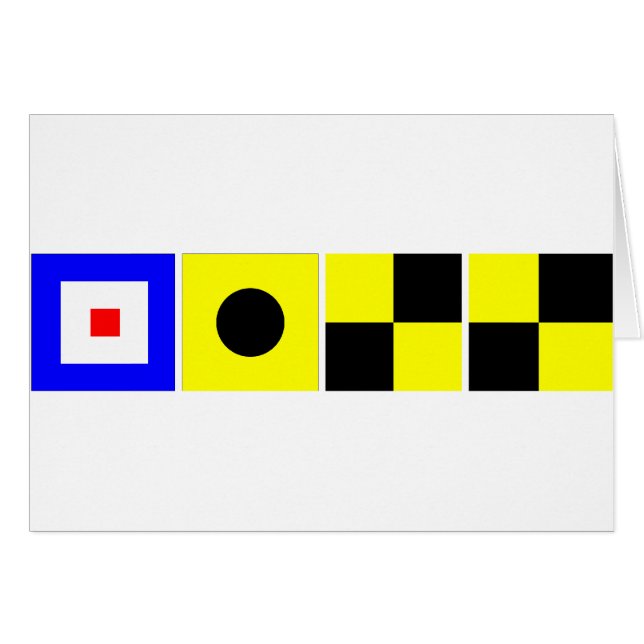 Code Flag Will (Front Horizontal)