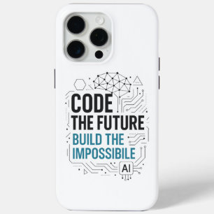 Code Future Build Impossible Case   Tech Cover
