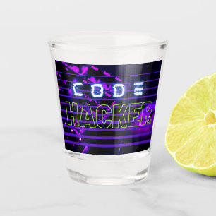 Code Hacker Shot Glass