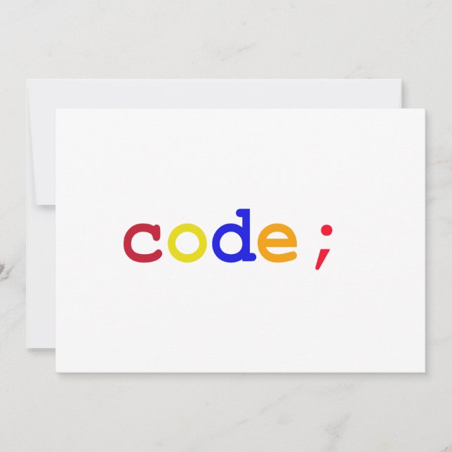 CODE INVITATION (Front)