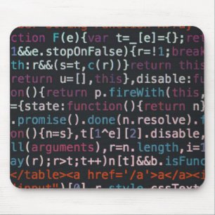 code it mouse mat