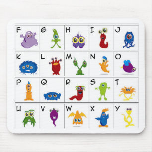 Code Key - Monsters Mouse Mat