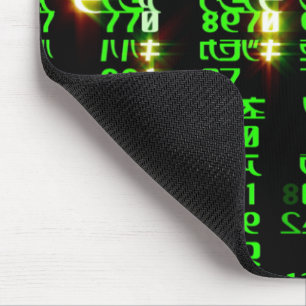 Code matrix mouse mat