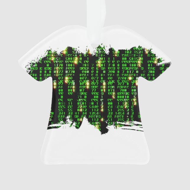 Code matrix ornament (Front)