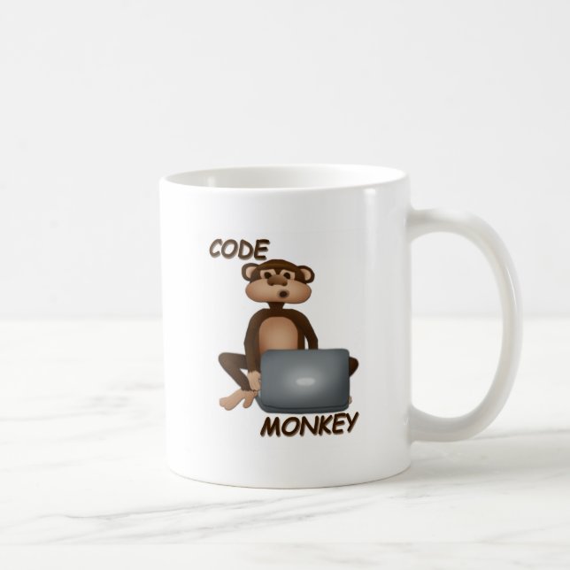 Code Monkey Coffee Mug (Right)