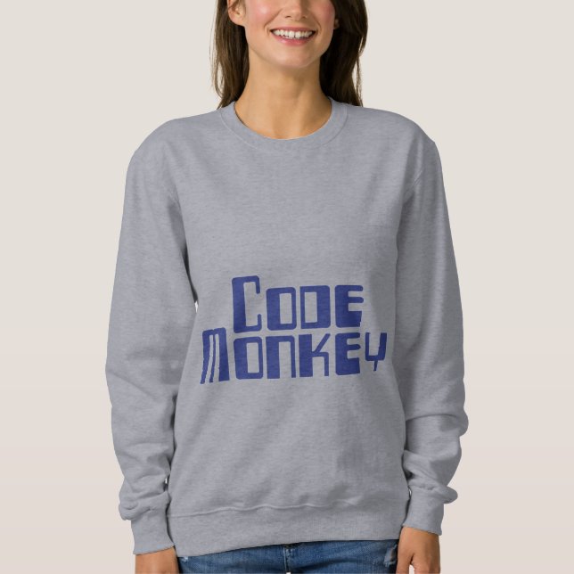 Code Monkey Sweatshirt (Front)