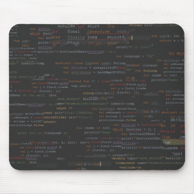 Code Mouse Mat (Front)