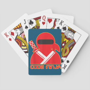 Code Ninja Computer Coding Engineer Funny Lovers Playing Cards