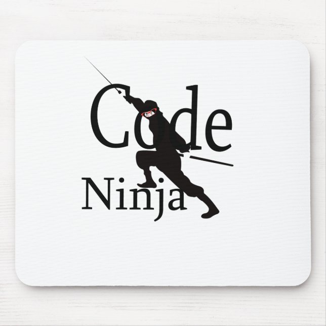 Code Ninja Mouse Mat (Front)