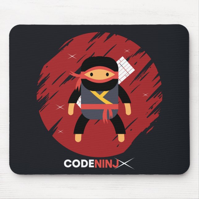 Code Ninja Programmer Mouse Mat (Front)