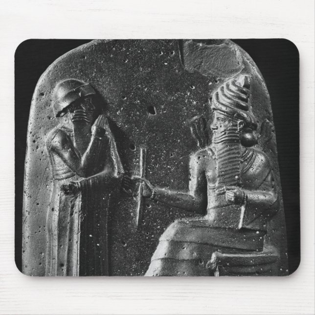 Code of Hammurabi, top of the stele Mouse Mat (Front)