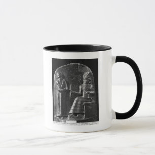 Code of Hammurabi, top of the stele Mug