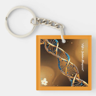 "Code of Life" Key Ring