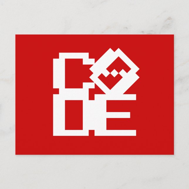 CODE POSTCARD (Front)