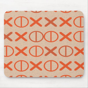 CODE Red Symbols on any Colour Mouse Mat