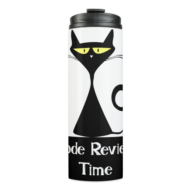 Code Review Time Thermal Tumbler (Front)