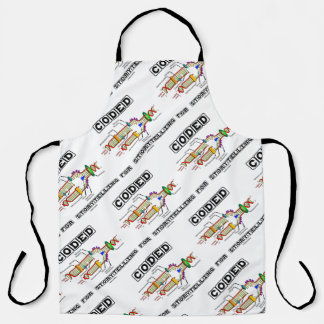 Coded For Storytelling DNA Replication Apron