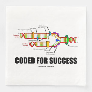 Coded For Success DNA Replication Napkin