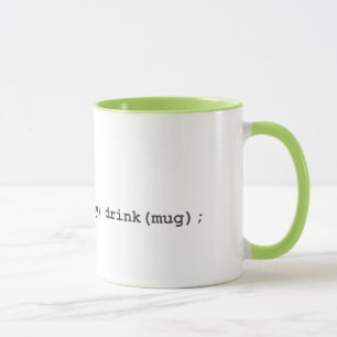 Coded Instructions - Tea Mug