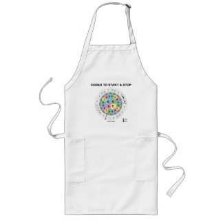 Coded To Start And Stop (Codon Wheel) Long Apron