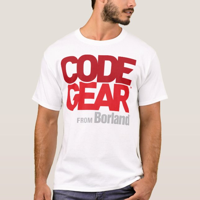 CodeGear Premium White T-Shirt (Front)
