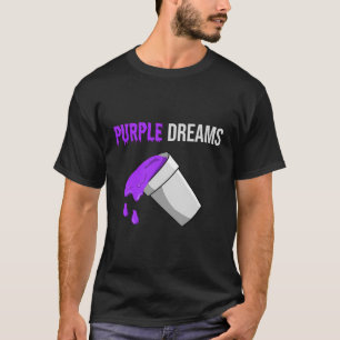 Codeine Rap Lean Cough Juice Purple Drank T-Shirt