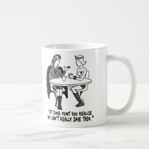 Codependent Superheroines Classic Mug