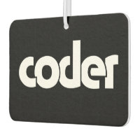 Coder Air Freshener