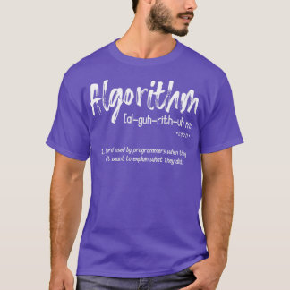 Coder Algorithm Programming T-Shirt