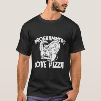 Coder Coding Software Engineer Developer Pizza Pro T-Shirt