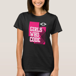 Coder Girls Programming - Software Developer Progr T-Shirt