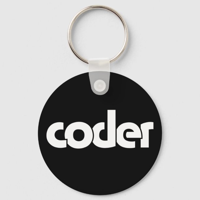 Coder Keychain (Front)