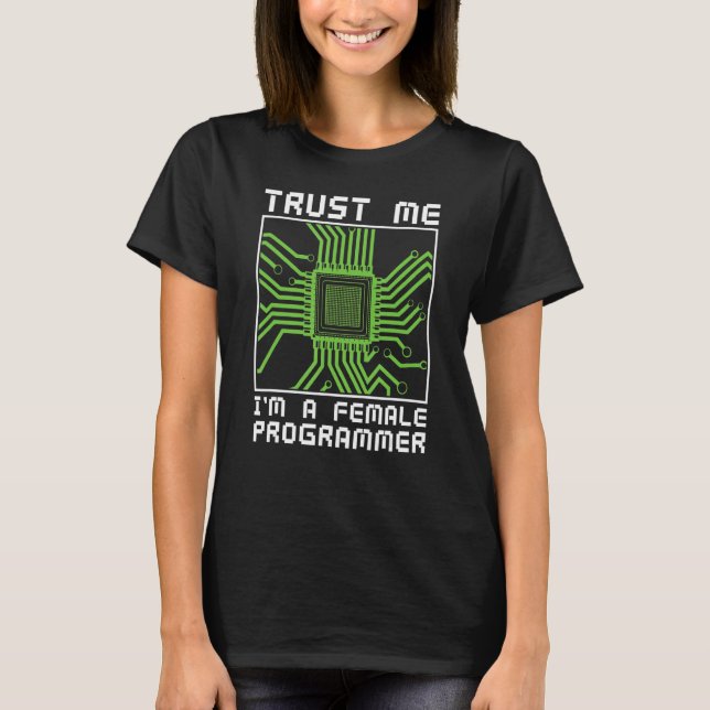 Coder Microchip Coding - Software Engineer Program T-Shirt (Front)