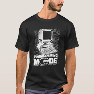 Coder Mode Developer Software Programmer Programmi T-Shirt
