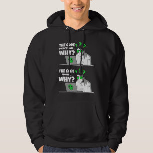 Coder Programmer Software Engineer Idea IT Fan Hoodie
