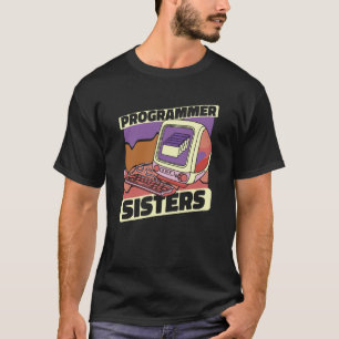 Coder Sister Programmer Software Programming Codin T-Shirt