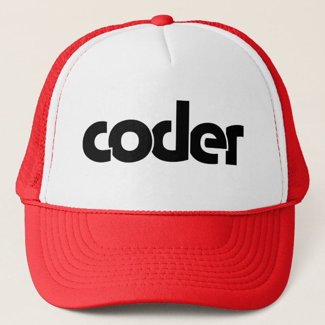 Coder Trucker Hat (Front)