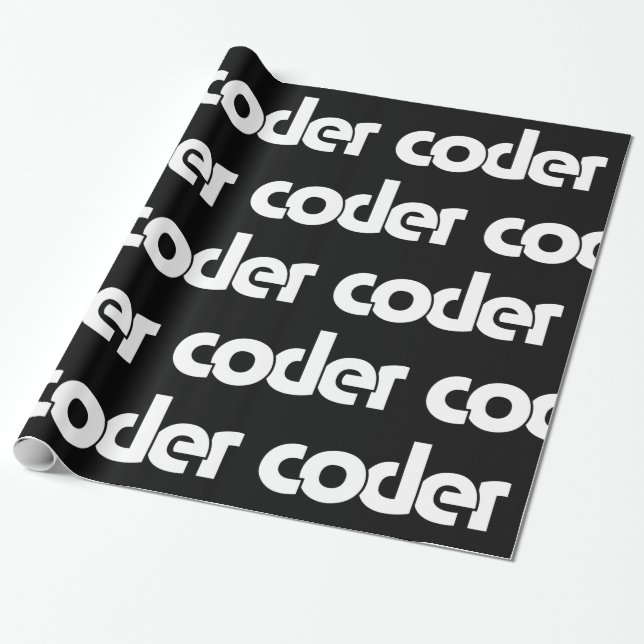 Coder Wrapping Paper (Unrolled)