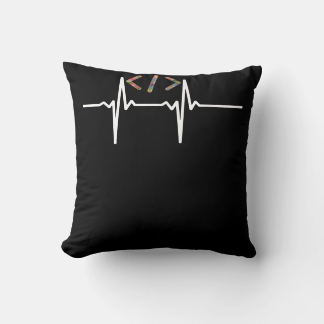 Coders Funny | Computer Software Programmer Coding Cushion (Front)