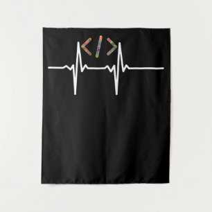 Coders Funny   Computer Software Programmer Coding Tapestry