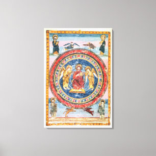 Codex Amiatinus Christ in Majesty Canvas Print